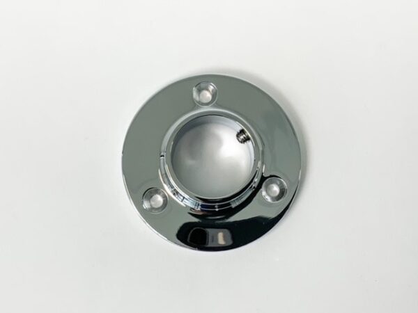 Flens-rozet chroom Ø25.4 mm - Afbeelding 2