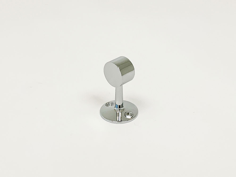 Afstandsteun half open chroom Ø25.4 mm